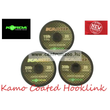  Korda Kamo Coated Hooklink Előkezsinór 20M (Kkb15 Kkb20 Kkb30 Kkb50) horgászkiegészítő