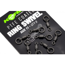 Korda PTFE Ring Swivel Size 8 (8pcs) - forgókapocs horgászkiegészítő