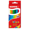KORES 12 darabos normál zsírkréta