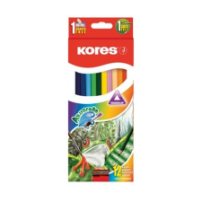 KORES Akvarell ceruza készlet, hegyezővel, ecsettel, KO akvarell