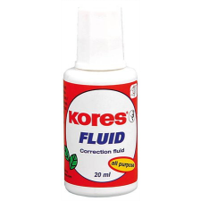KORES Hibajavító folyadék, oldószeres, 20 ml, KORES Fluid (66101) hibajavító