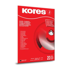 KORES Indigó, A4, gépi, KORES, 20 lap, fekete indigó