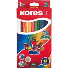 KORES JUMBO KOLORES 12 szín színes ceruza
