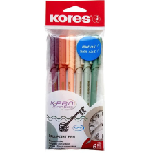 KORES K0 Pen Vintage Style, M-1 mm, mix barev - balení 6 ks toll