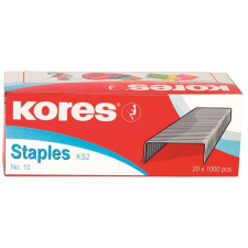 KORES No. 10 - csomag, 1000 db gemkapocs, tűzőkapocs