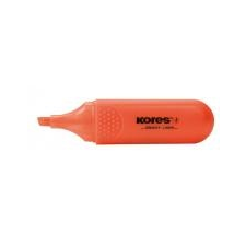 KORES Szövegkiemelő, 0,5-5 mm, KORES, narancssárga filctoll, marker