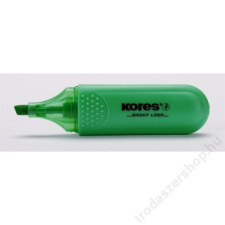 KORES Szövegkiemelő, 1-5 mm, KORES, zöld (IK36105) filctoll, marker