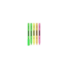 KORES Szövegkiemelő készlet, 0,5-3,5 mm, KORES, 4 különböző szín filctoll, marker