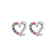 Korinna- színes- Swarovski kristályos fülbevaló fülbevaló