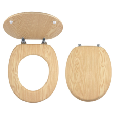  KŐRIS WC-ÜLŐKE FÉM ZSANÉROKKAL, FAHATÁSÚ MDF takarító és háztartási eszköz