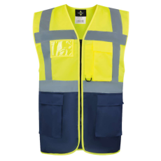 Korntex KXCMF COMFORT EXECUTIVE SAFETY VEST "HAMBURG" - MULTIFUNCTIONAL WITH POCKETS 3XL