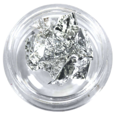  KÖRÖMDÍSZÍTŐ - FÜST FÓLIA EZÜST körömdíszítő