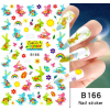  Körömmatrica - B166 húsvét