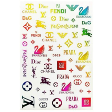  Körömmatrica - D026 Color Fashion körömdíszítő