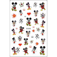  Körömmatrica - D208 Halloween Mickey körömdíszítő