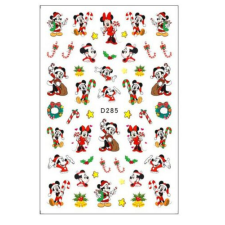  Körömmatrica - D285 Karácsony Mickey körömdíszítő