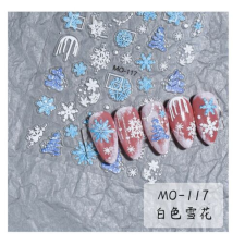 Körömmatrica - MO-117 Karácsony körömdíszítő