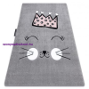 Korona PETIT szőnyeg MACSKA KORONA szürke 140x190 cm