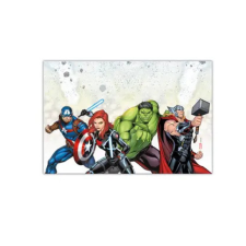 KORREKT WEB Avengers Infinity Stones, Bosszúállók papír asztalterítő 120x180 cm FSC party kellék
