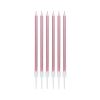 KORREKT WEB B&C Metallic Rose Gold tortagyertya, gyertya szett 6 db-os