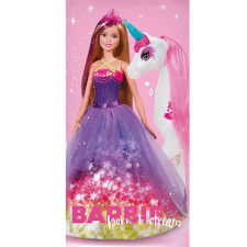 KORREKT WEB Barbie Born to Dream fürdőlepedő, strand törölköző 70x140cm lakástextília