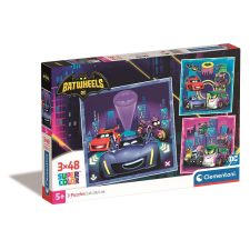 KORREKT WEB Batman Batwheels 3x48 db-os puzzle Clementoni puzzle, kirakós