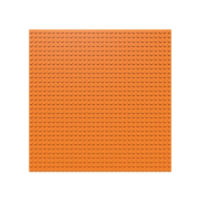 KORREKT WEB BiOBUDDi BB-0095 | építőjáték alaplap | 32×32 bütyök narancssárga barkácsolás, építés