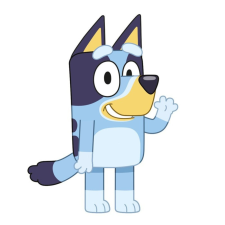 KORREKT WEB Bluey formapárna, díszpárna 21x31 cm lakástextília