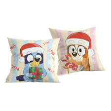 KORREKT WEB Bluey Karácsony párna, díszpárna 40x40 cm lakástextília