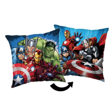 KORREKT WEB Bosszúállók Heroes párnahuzat 40x40 cm Velúr lakástextília
