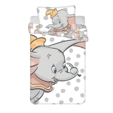 KORREKT WEB Disney Dumbo Dots gyerek ágyneműhuzat 100×135cm, 40×60 cm lakástextília
