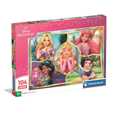 KORREKT WEB Disney Hercegnők 104 db-os puzzle Clementoni puzzle, kirakós