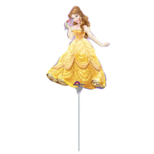 KORREKT WEB Disney Hercegnők Belle mini fólia lufi 33 cm (WP) party kellék