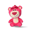 KORREKT WEB Disney Játékháború Lotso 3D plüss figura akasztóval, táskadísz 13 cm