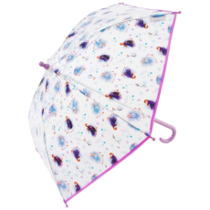 KORREKT WEB Disney Jégvarázs gyerek félautomata átlátszó esernyő Ø74 cm