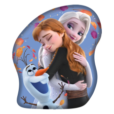 KORREKT WEB Disney Jégvarázs Sister Love formapárna, díszpárna 35 cm lakástextília