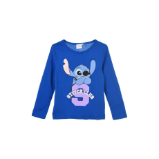 KORREKT WEB Disney Lilo és Stitch, A csillagkutya Club gyerek hosszú póló, felső 3 év / 98 cm