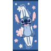 KORREKT WEB Disney Lilo és Stitch, A csillagkutya Ocean fürdőlepedő, strand törölköző 70x140cm (Fast Dry)