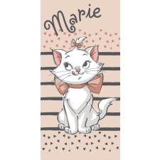 KORREKT WEB Disney Marie cica Yummy fürdőlepedő, strand törölköző 70x140cm lakástextília