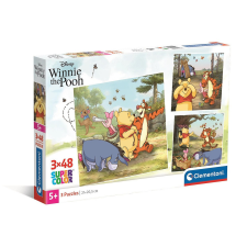 KORREKT WEB Disney Micimackó 3x48 db-os puzzle Clementoni puzzle, kirakós