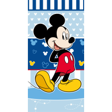 KORREKT WEB Disney Mickey Blue fürdőlepedő, strand törölköző 70x140cm lakástextília