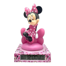 KORREKT WEB Disney Minnie Chic 3D éjszakai lámpa és ébresztőóra ébresztőóra