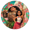 KORREKT WEB Disney Vaiana Sailing Spirit papírtányér 8 db-os 20 cm FSC