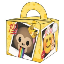 KORREKT WEB Emoji ajándékdoboz, party box ajándéktasak