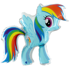 KORREKT WEB Én kicsi pónim Rainbow Dash fólia lufi 84 cm party kellék