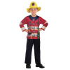 KORREKT WEB Fireman, Tűzoltó jelmez 8-10 év