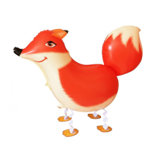 KORREKT WEB Fox, Róka sétáló fólia lufi 69 cm party kellék