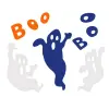 KORREKT WEB Halloween, Boo zselés ablak matrica szett