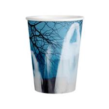 KORREKT WEB Haunted Forest, Kísértetjárta erdő papír pohár 8 db-os 250 ml party kellék