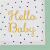 KORREKT WEB Hello Baby szalvéta 16 db-os 33*33 cm